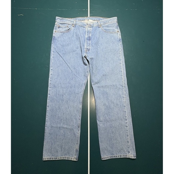 Levi's Other - Vintage 80s Levi's 501 Button Fly Denim Jeans Straight Leg 38x30 Mint Condition